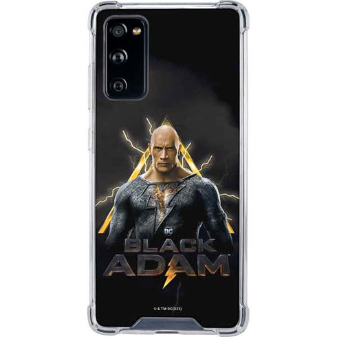 DC Comics Black Adam Movie Art Charcater Galaxy S20 FE Clear Case
