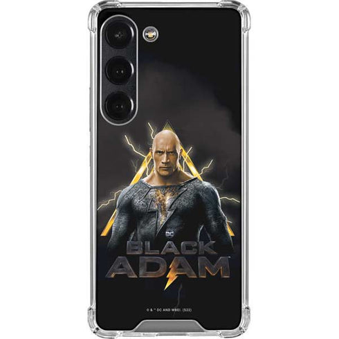 DC Comics Black Adam Movie Art Charcater Galaxy S23 Clear Case