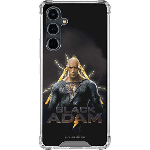 DC Comics Black Adam Movie Art Charcater Galaxy S23 FE Clear Case