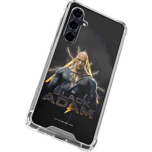 DC Comics Black Adam Movie Art Charcater Galaxy S23 FE Clear Case