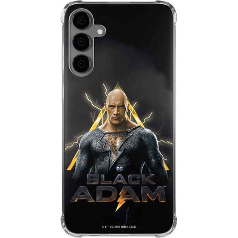 DC Comics Black Adam Movie Art Charcater Galaxy S24 Plus Clear Case