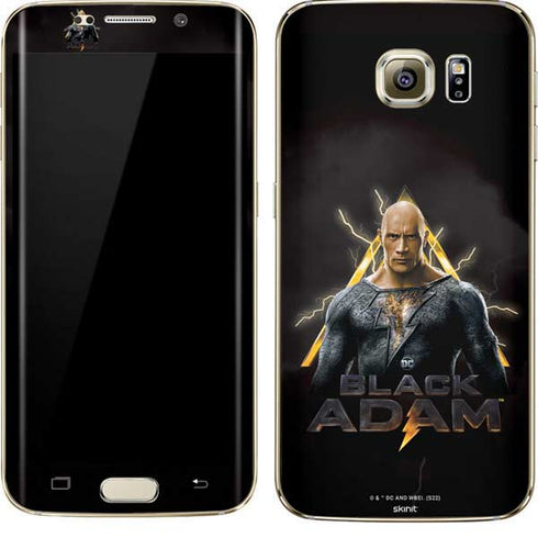 DC Comics Black Adam Movie Art Charcater Galaxy S7 Edge Skin