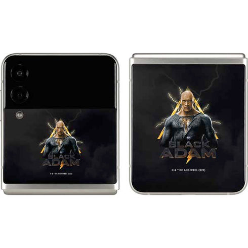 DC Comics Black Adam Movie Art Charcater Galaxy Z Flip3 5G Skin