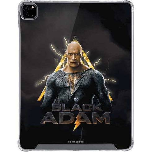 DC Comics Black Adam Movie Art Charcater iPad Pro 12.9in (2020) Clear Case