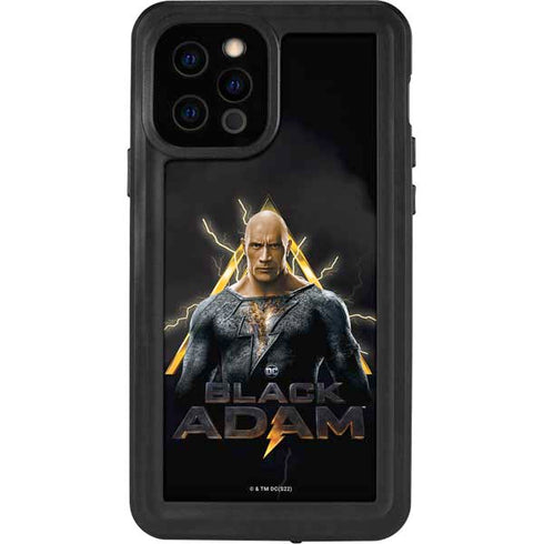 DC Comics Black Adam Movie Art Charcater iPhone 12 Pro Waterproof Case