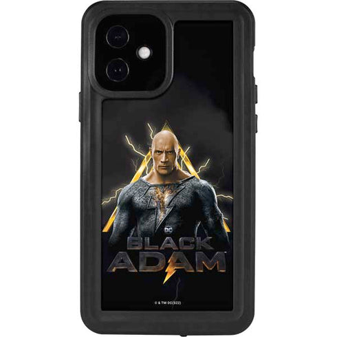 DC Comics Black Adam Movie Art Charcater iPhone 12 Waterproof Case
