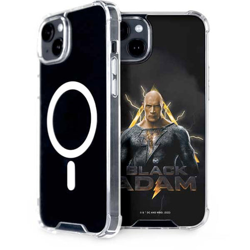 DC Comics Black Adam Movie Art Charcater iPhone 15 Plus MagSafe Case