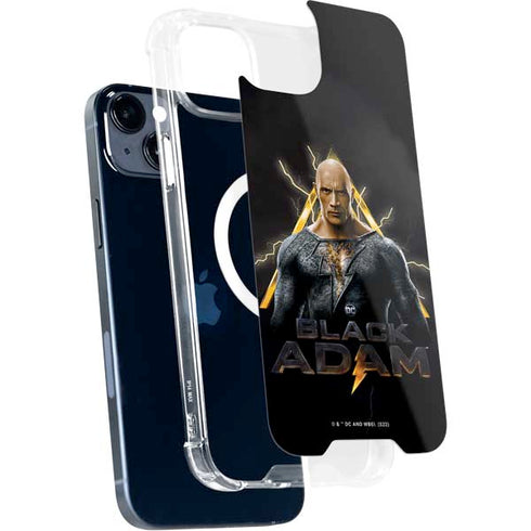 DC Comics Black Adam Movie Art Charcater iPhone 15 Plus MagSafe Case
