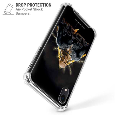 DC Comics Black Adam Movie Art Charcater iPhone XR Clear Case