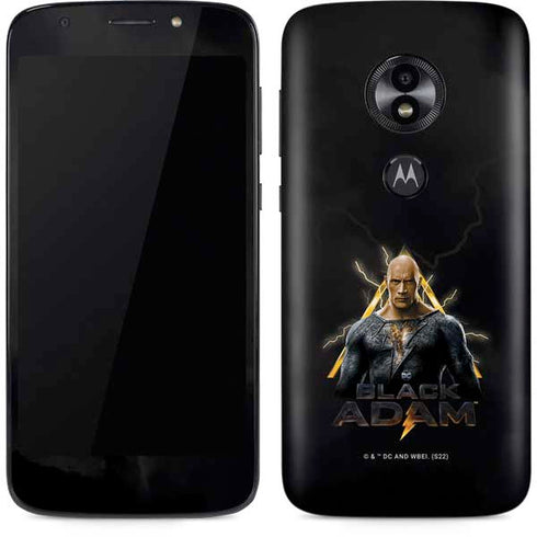 DC Comics Black Adam Movie Art Charcater Moto E5 Play Skin