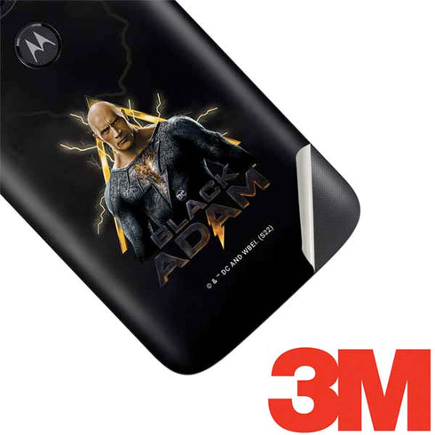 DC Comics Black Adam Movie Art Charcater Moto E5 Play Skin