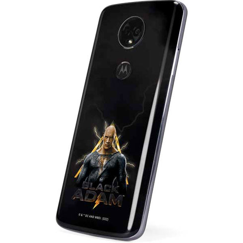 DC Comics Black Adam Movie Art Charcater Moto E5 Plus Skin