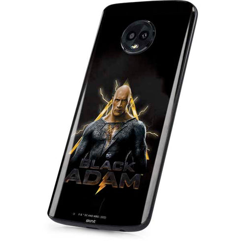 DC Comics Black Adam Movie Art Charcater Moto G6 Skin