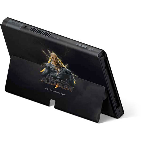 DC Comics Black Adam Movie Art Charcater Nintendo Switch OLED (2021) Skin