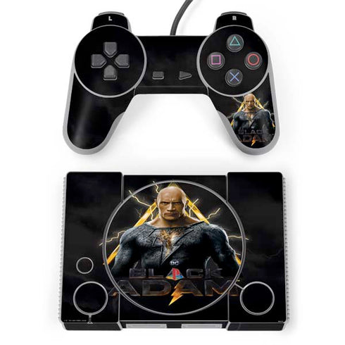 DC Comics Black Adam Movie Art Charcater PlayStation Classic Bundle Skin