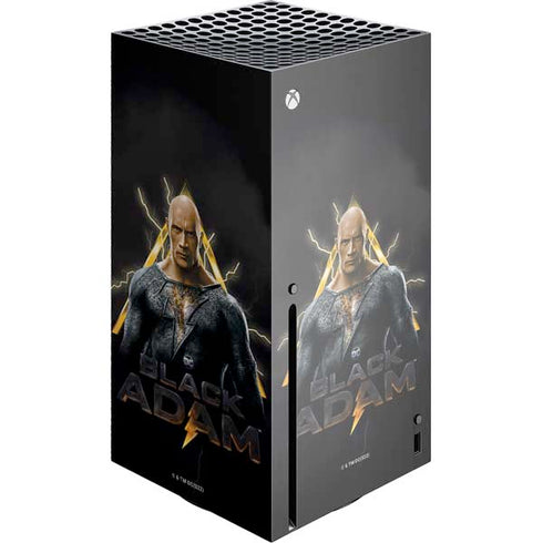 DC Comics Black Adam Movie Art Charcater Xbox Series X Console Skin
