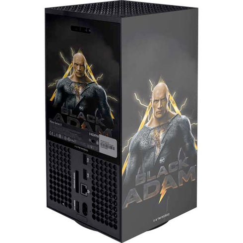 DC Comics Black Adam Movie Art Charcater Xbox Series X Console Skin