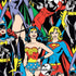 DC Comics Wonder Woman DC Bombshells Characters Pattern Nintendo 2DS XL (2017) Skin