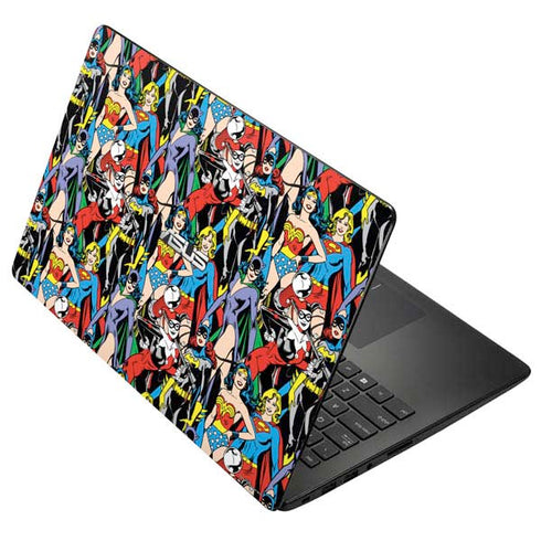 DC Comics Wonder Woman DC Bombshells Characters Pattern Asus X502CA 15.6 Skin