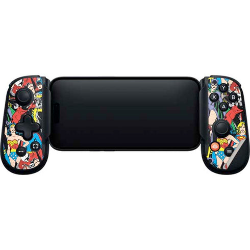 DC Comics Wonder Woman DC Bombshells Characters Pattern Backbone One for iPhone Game Controller Skin