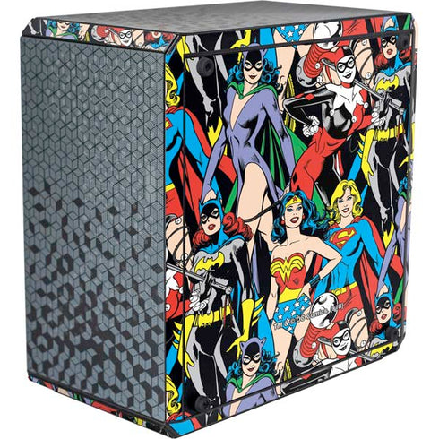 DC Comics Wonder Woman DC Bombshells Characters Pattern Cooler Master MasterBox Q300L Mini Tower Skin