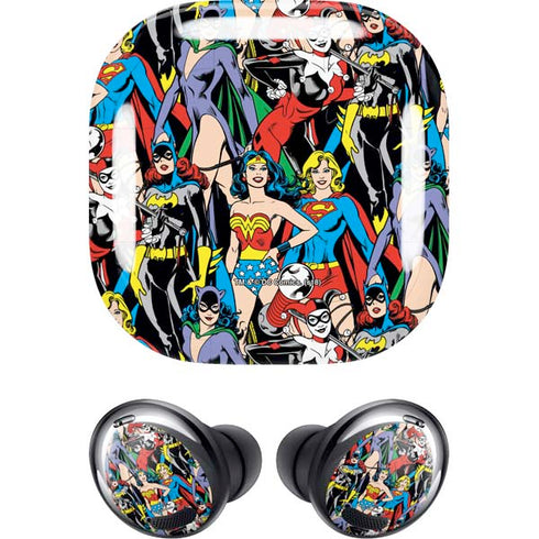 DC Comics Wonder Woman DC Bombshells Characters Pattern Galaxy Buds Pro Skin