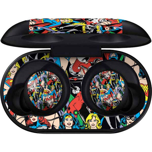 DC Comics Wonder Woman DC Bombshells Characters Pattern Galaxy Buds Skin