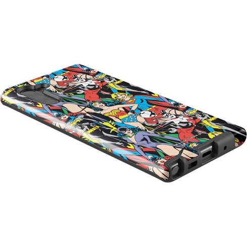 DC Comics Wonder Woman DC Bombshells Characters Pattern Galaxy Note 10 Pro Case