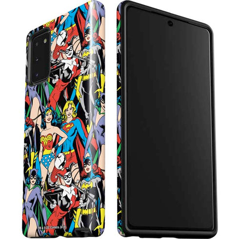 DC Comics Wonder Woman DC Bombshells Characters Pattern Galaxy Note20 5G Pro Case