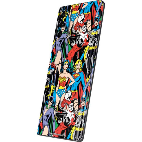 DC Comics Wonder Woman DC Bombshells Characters Pattern Galaxy Note20 5G Skin