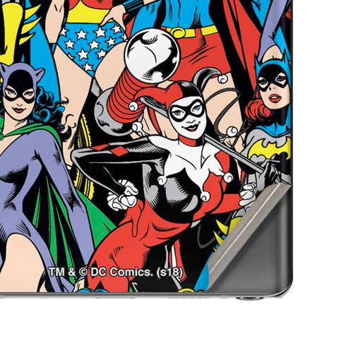 DC Comics Wonder Woman DC Bombshells Characters Pattern Galaxy Note20 5G Skin