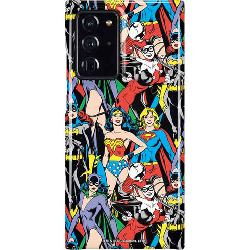DC Comics Wonder Woman DC Bombshells Characters Pattern Galaxy Note20 Ultra 5G Lite Case