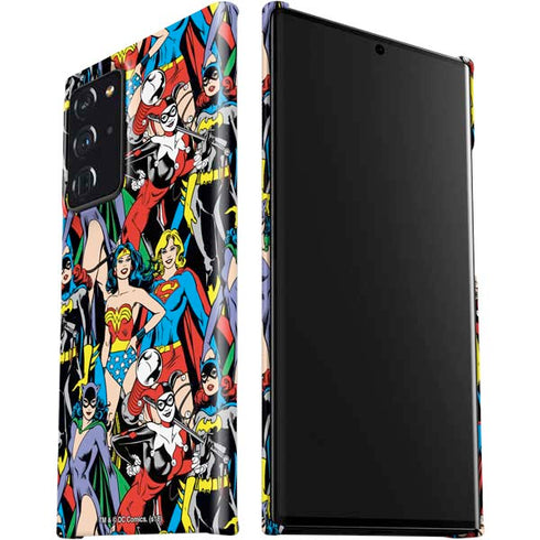 DC Comics Wonder Woman DC Bombshells Characters Pattern Galaxy Note20 Ultra 5G Lite Case