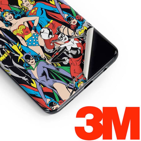 DC Comics Wonder Woman DC Bombshells Characters Pattern Galaxy S10e Skin