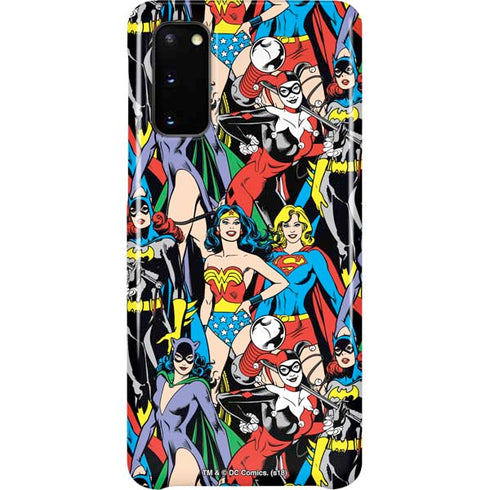 DC Comics Wonder Woman DC Bombshells Characters Pattern Galaxy S20 Lite Case