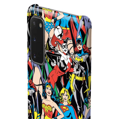 DC Comics Wonder Woman DC Bombshells Characters Pattern Galaxy S20 Lite Case