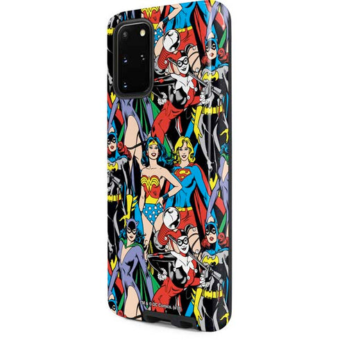 DC Comics Wonder Woman DC Bombshells Characters Pattern Galaxy S20 Plus Pro Case