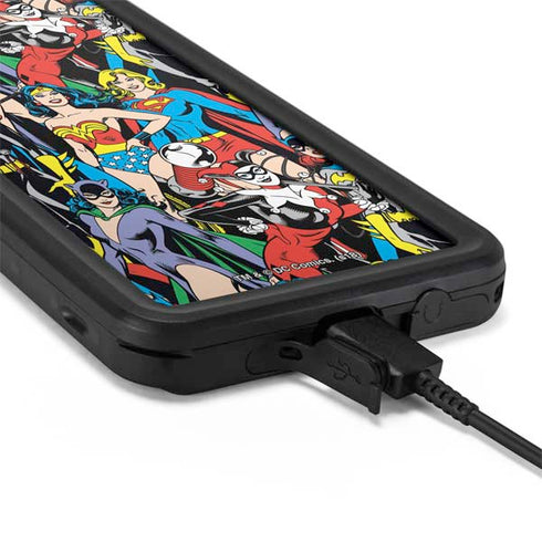 DC Comics Wonder Woman DC Bombshells Characters Pattern Galaxy S20 Plus Waterproof Case