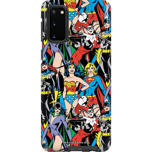 DC Comics Wonder Woman DC Bombshells Characters Pattern Galaxy S20 Pro Case