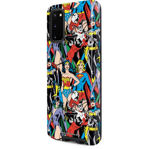 DC Comics Wonder Woman DC Bombshells Characters Pattern Galaxy S20 Pro Case