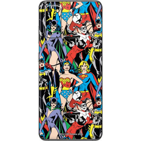 DC Comics Wonder Woman DC Bombshells Characters Pattern Galaxy S20 Skin
