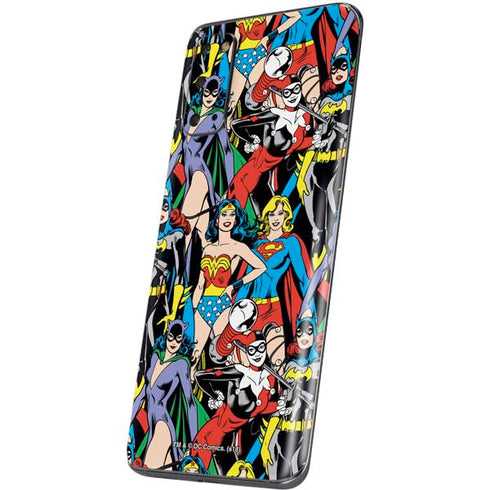 DC Comics Wonder Woman DC Bombshells Characters Pattern Galaxy S20 Skin