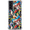 DC Comics Wonder Woman DC Bombshells Characters Pattern Galaxy S22 Clear Case