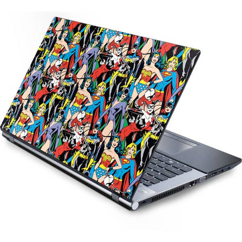 DC Comics Wonder Woman DC Bombshells Characters Pattern Generic Laptop Skin