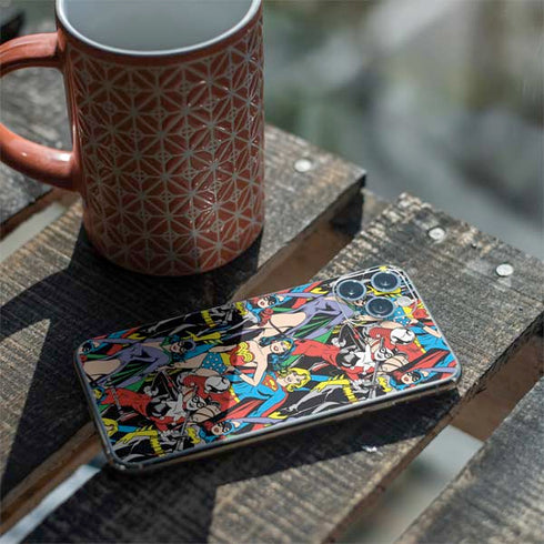 DC Comics Wonder Woman DC Bombshells Characters Pattern iPhone 11 Pro Skin