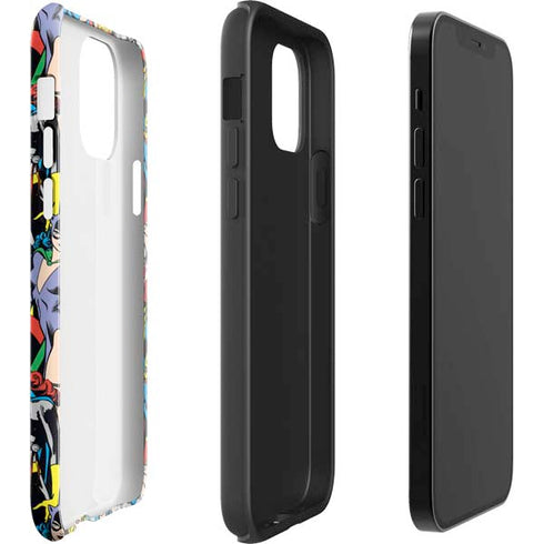 DC Comics Wonder Woman DC Bombshells Characters Pattern iPhone 12 Impact Case