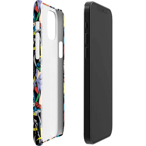 DC Comics Wonder Woman DC Bombshells Characters Pattern iPhone 12 Mini Lite Case
