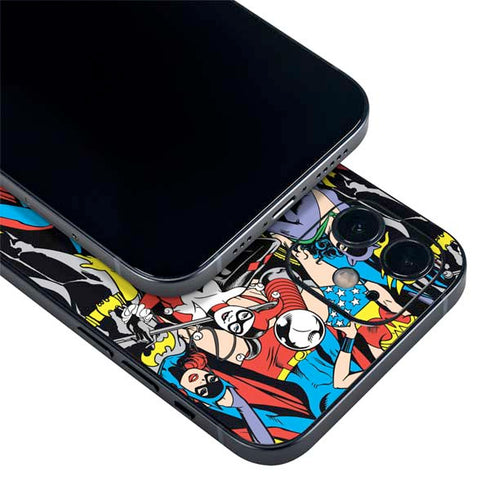 DC Comics Wonder Woman DC Bombshells Characters Pattern iPhone 12 Mini Skin