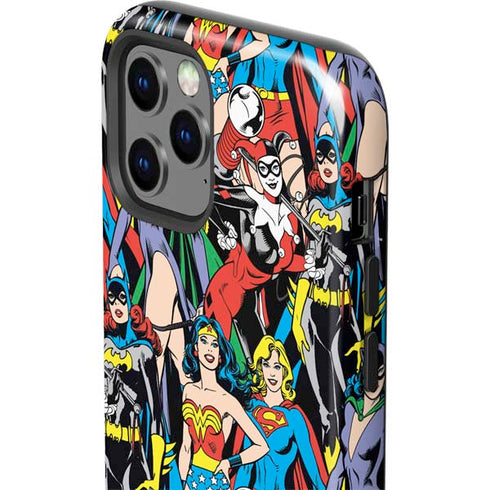 DC Comics Wonder Woman DC Bombshells Characters Pattern iPhone 12 Pro Impact Case