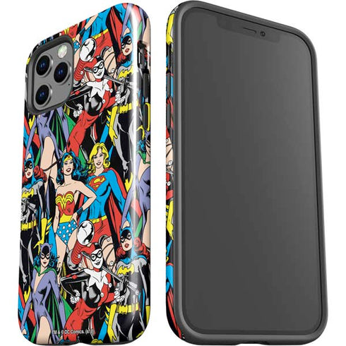 DC Comics Wonder Woman DC Bombshells Characters Pattern iPhone 12 Pro Max Impact Case